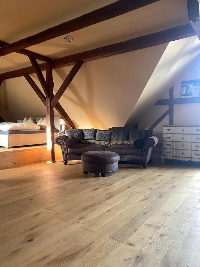 Altbauwohnung Mit Fachwerk Anif Exteriér fotografie